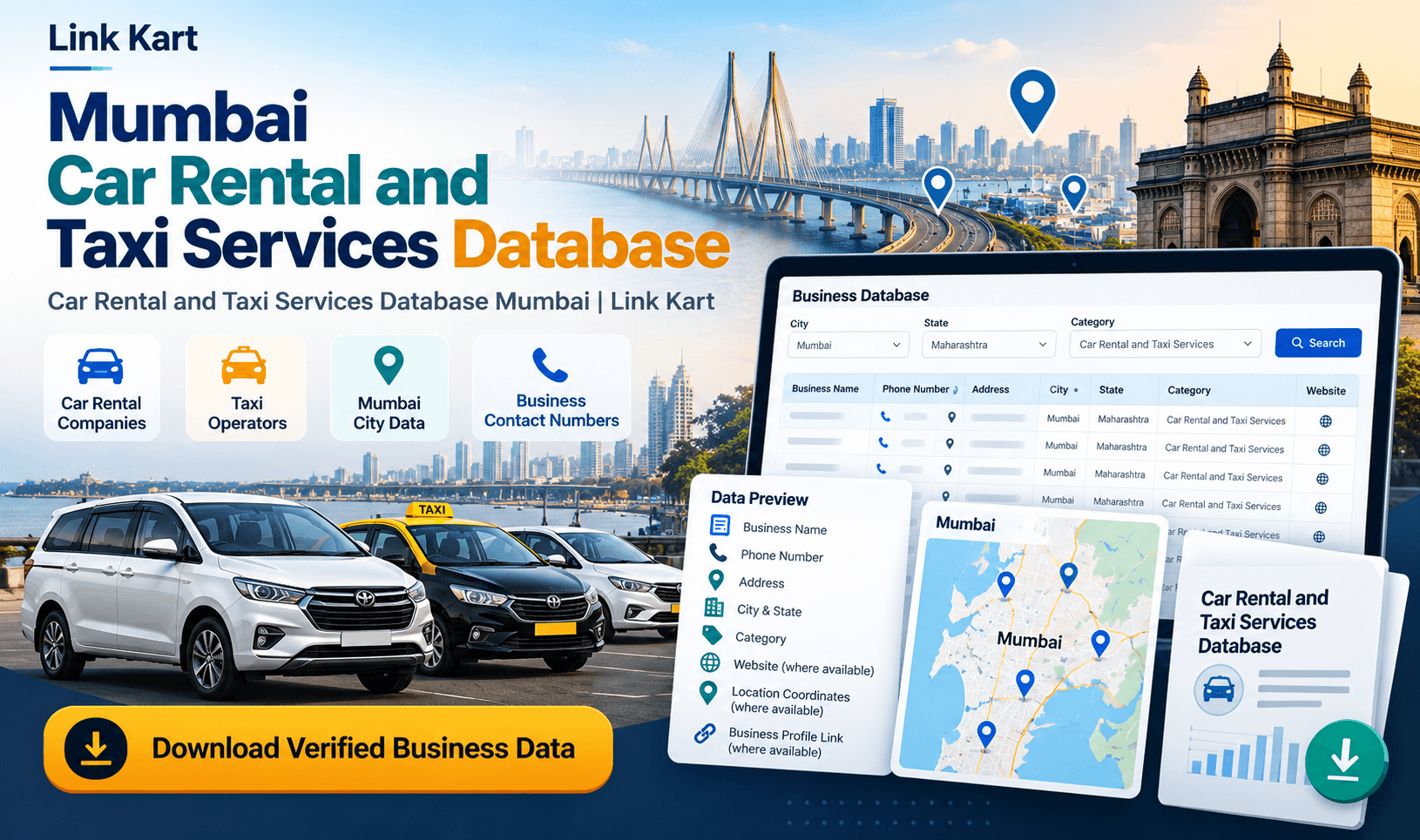 Car Rental and Taxi Services in Mumbai