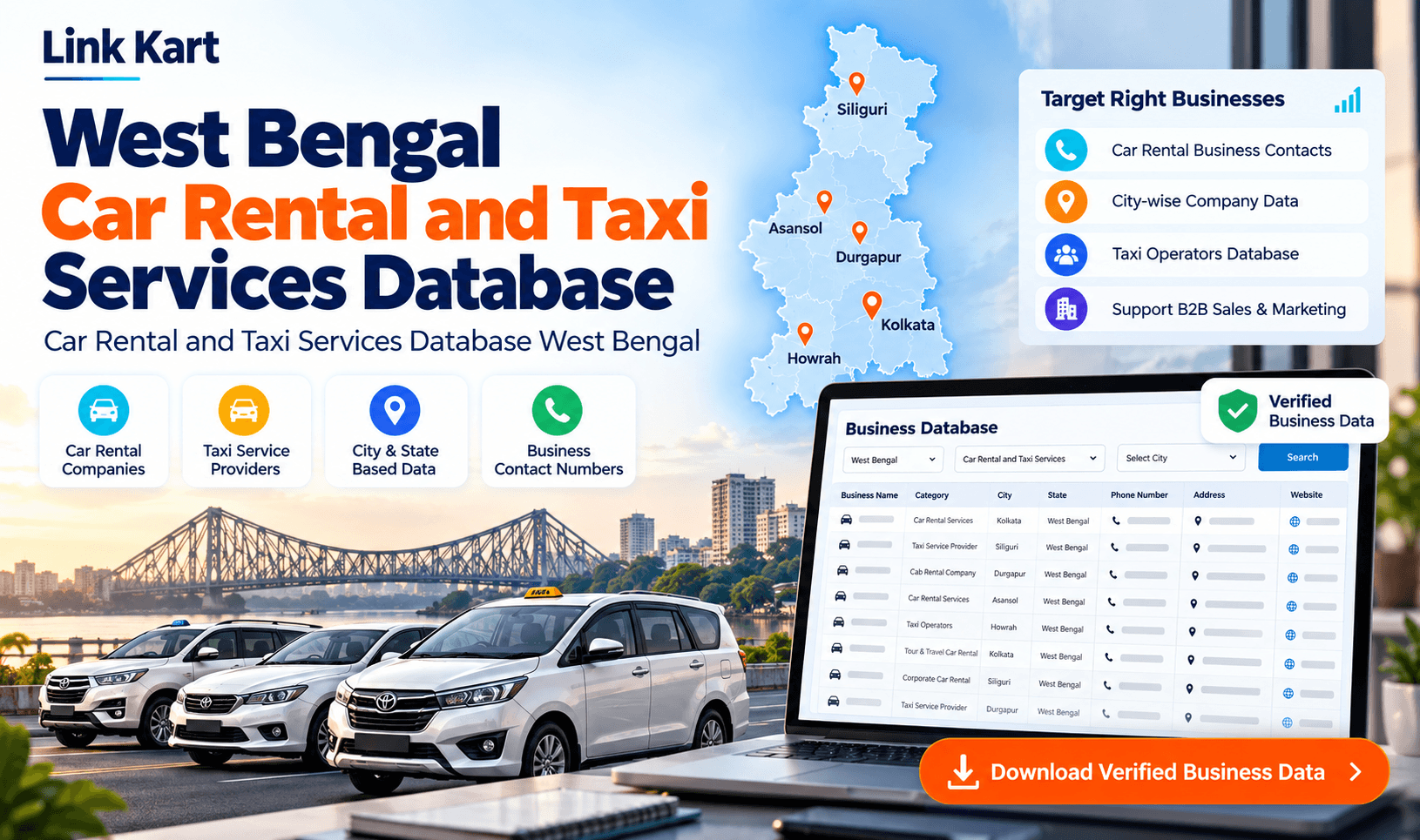 Car Rental and Taxi Services in West Bengal