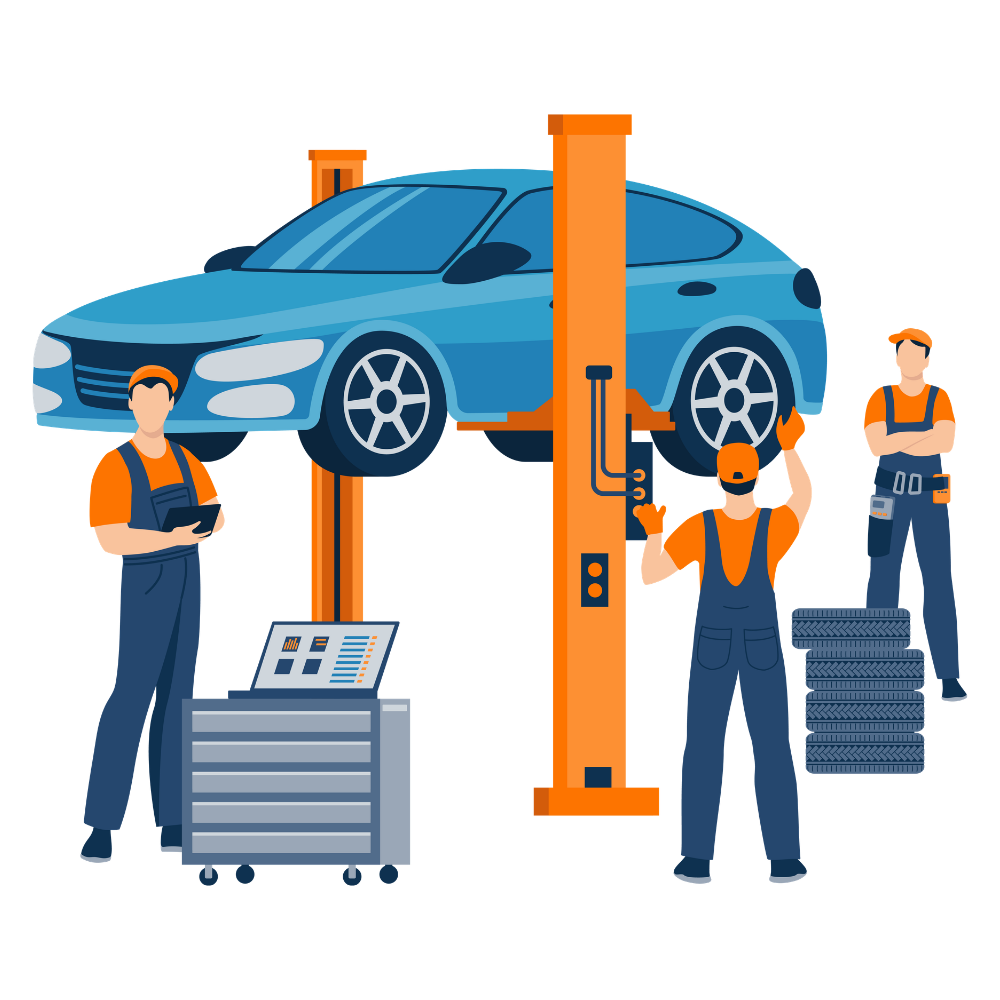 All Car Repair and Service Centres Business Database