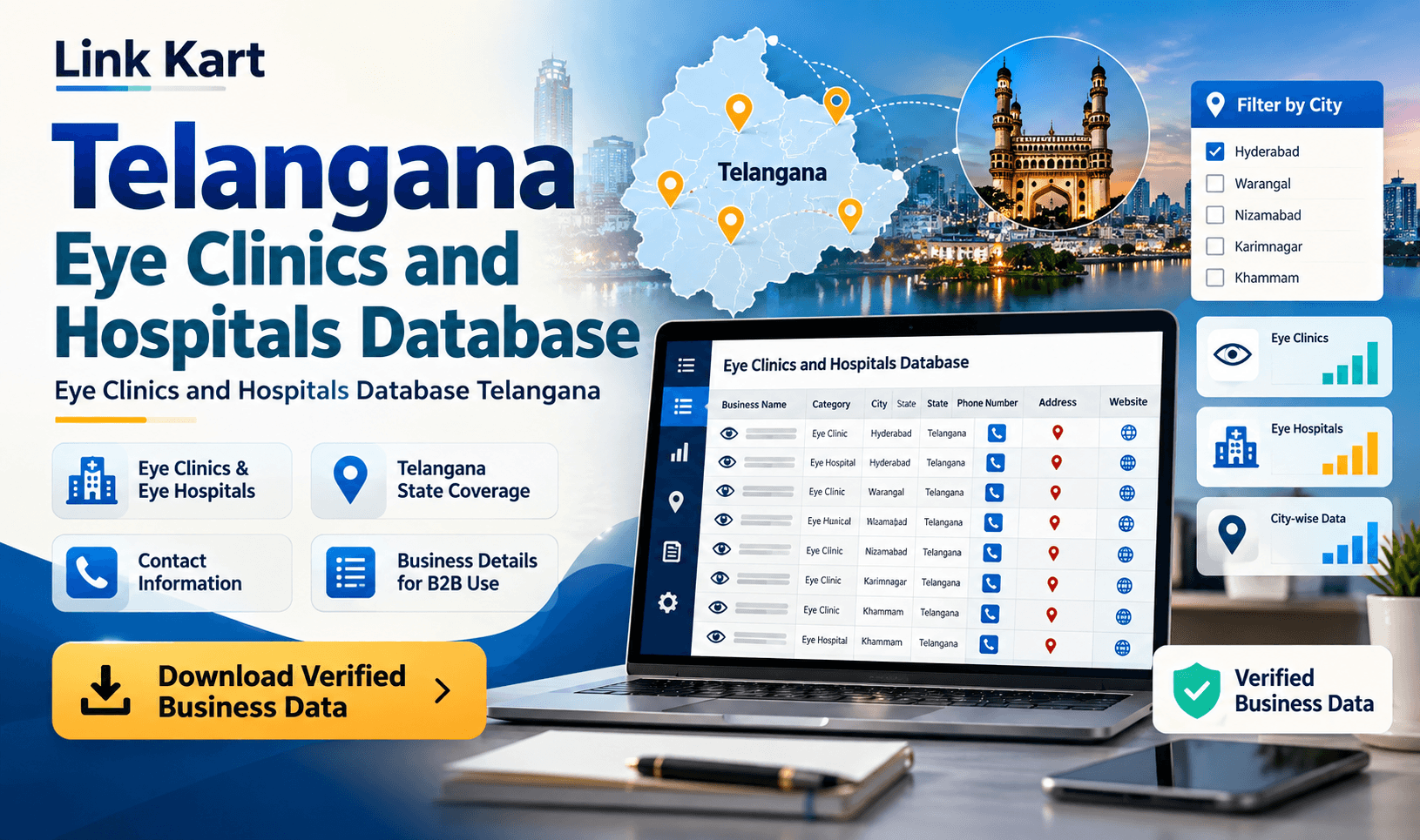 Eye Clinics and Hospitals in Telangana