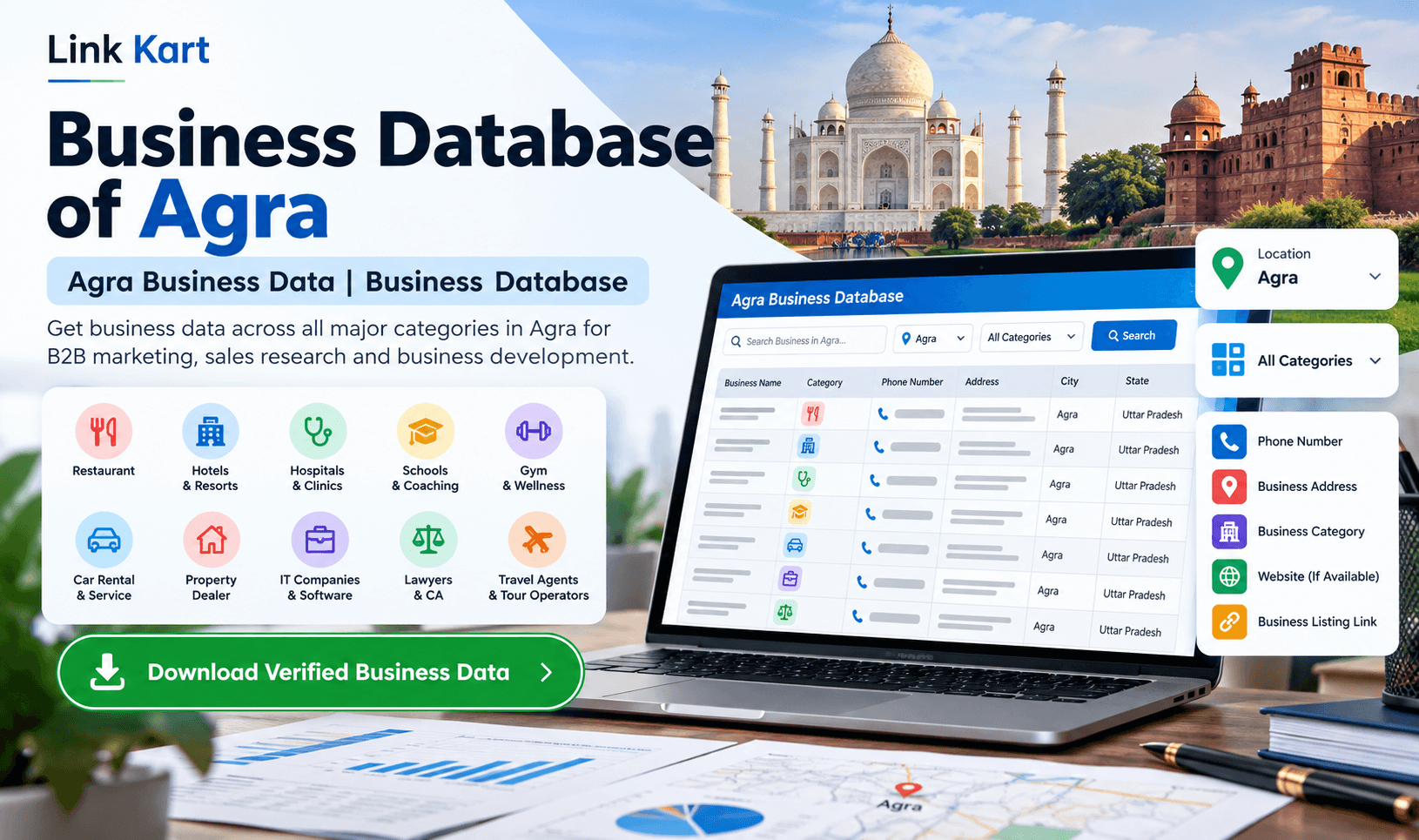 All Business Data in Agra (3539)