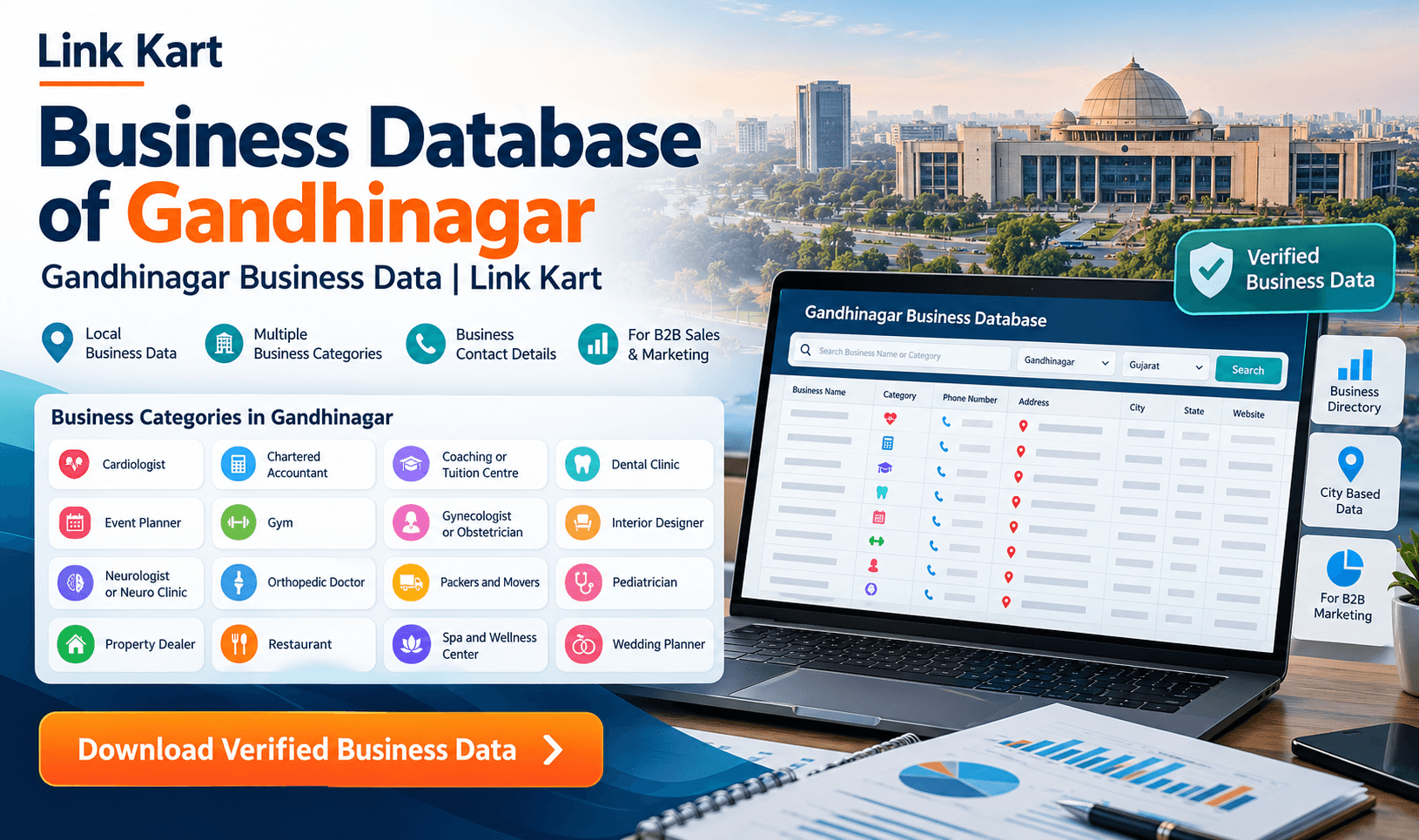 All Business Data in Gandhinagar (4830)