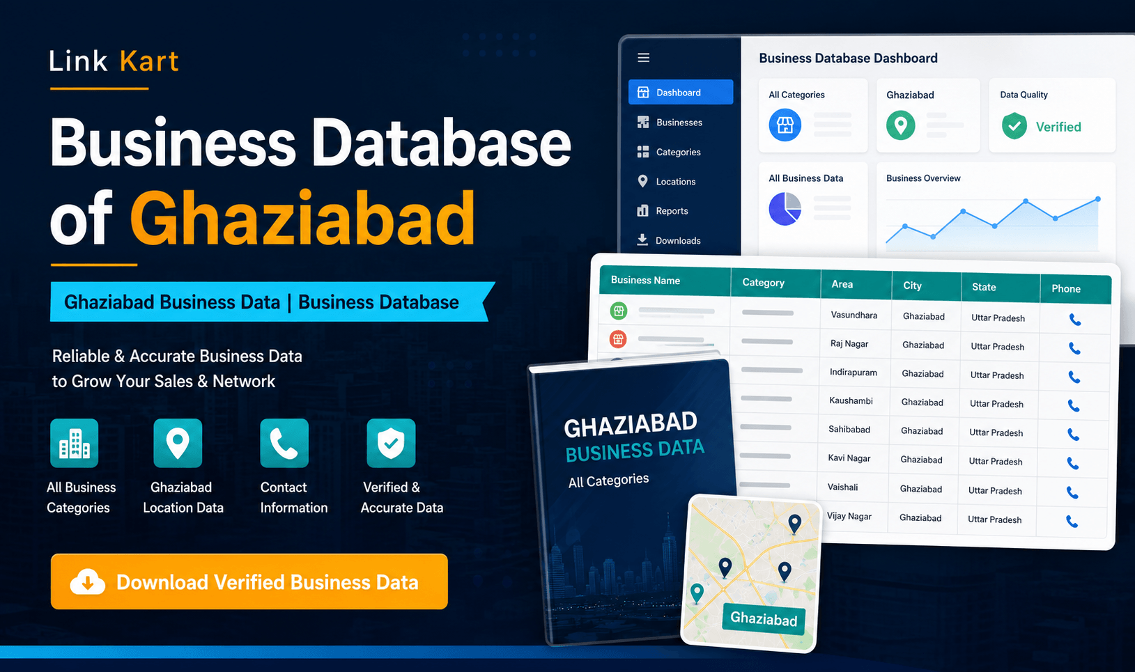 Ghaziabad Business Data | Business Database
