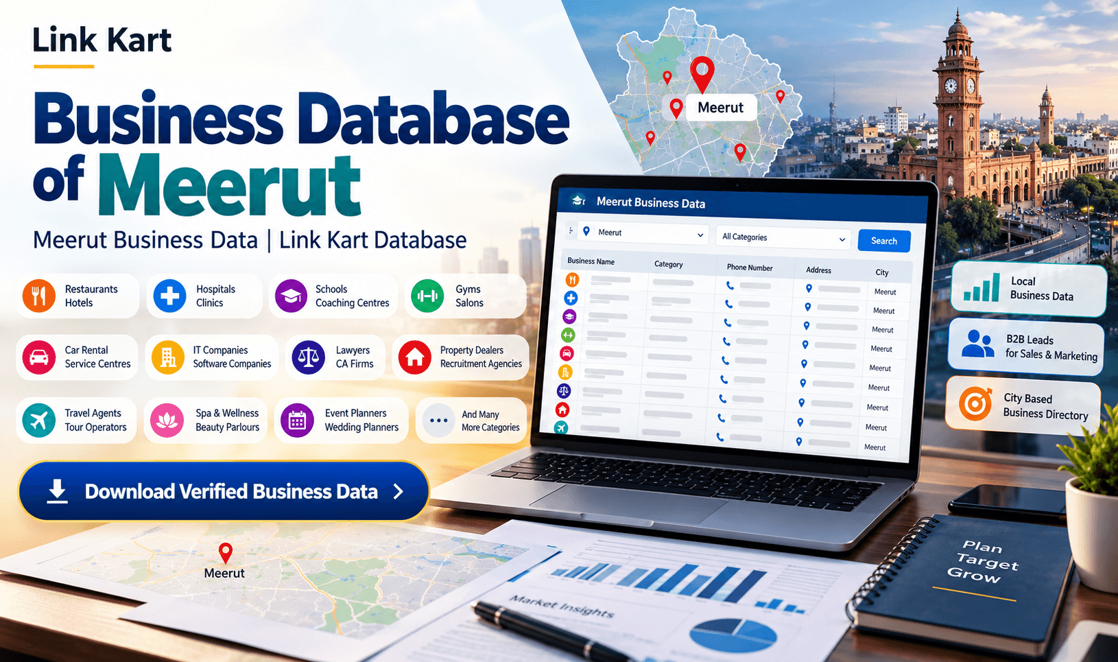 All Business Data in Meerut (3646)