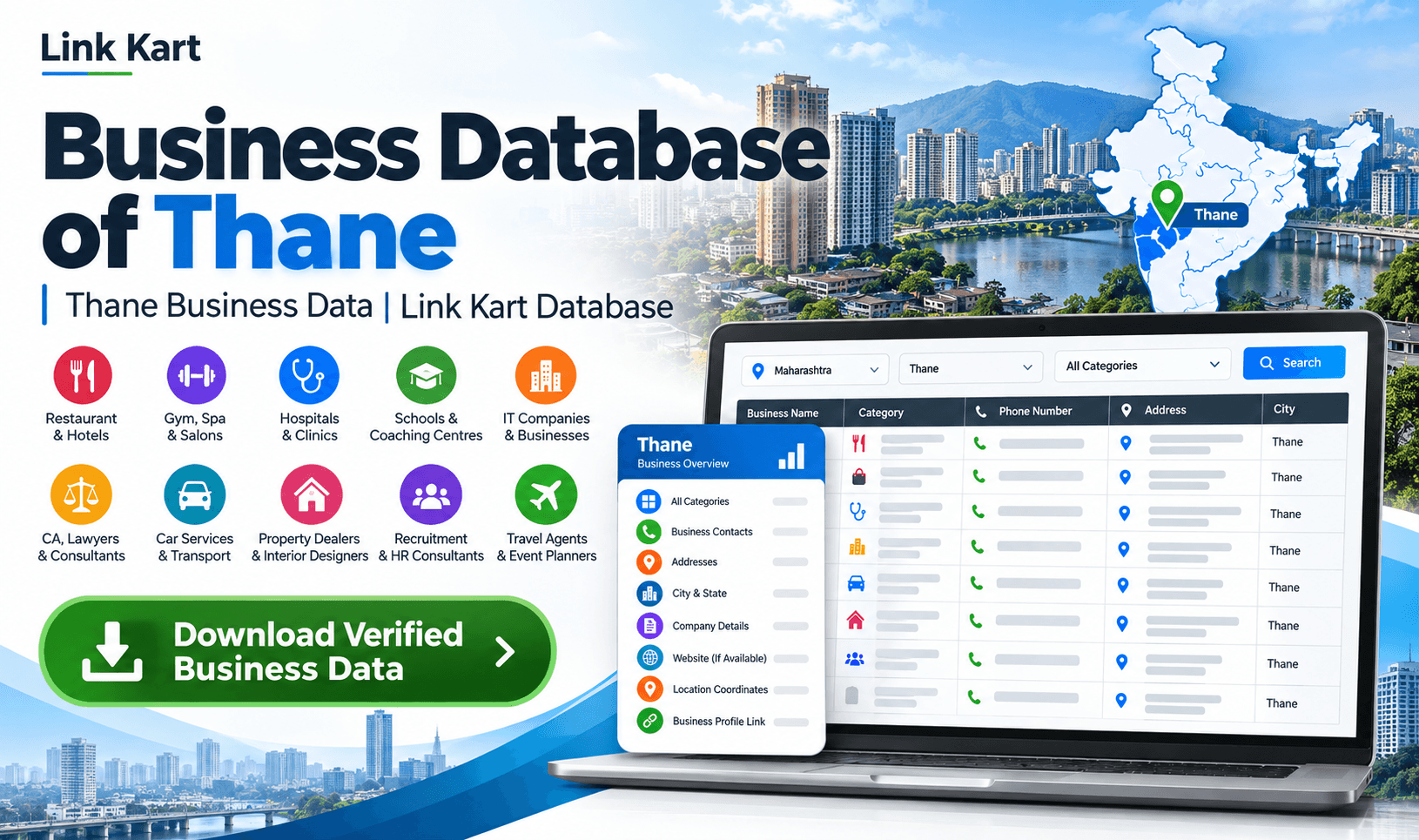 All Business Data in Thane (10992)