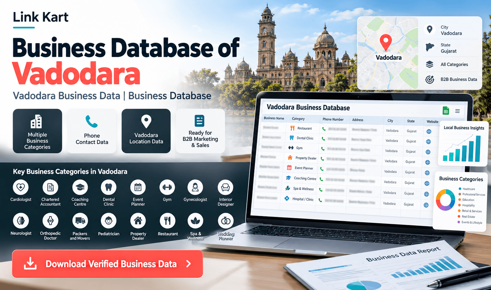 All Business Data in Vadodara (13923)