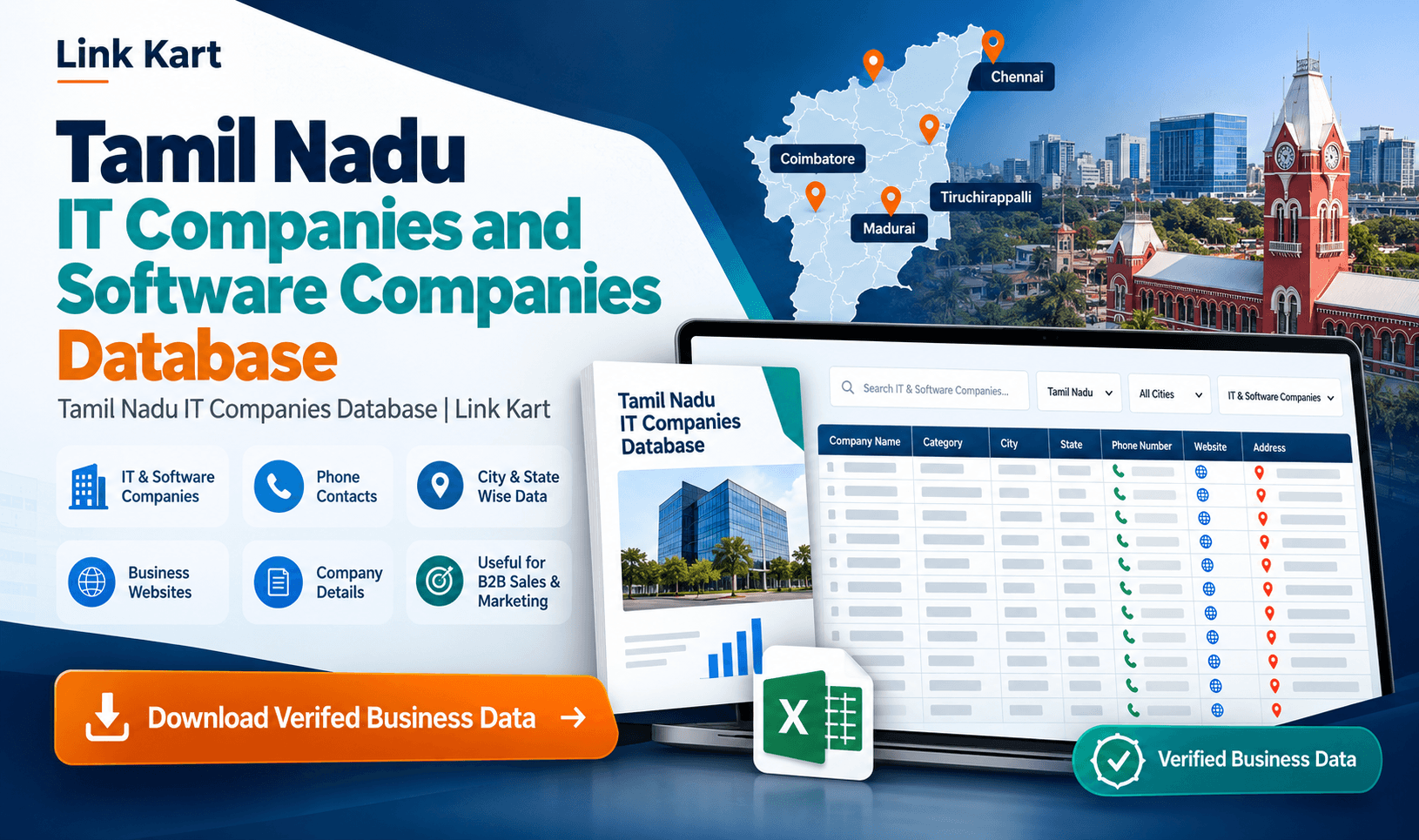 Tamil Nadu IT Companies Database | Link Kart
