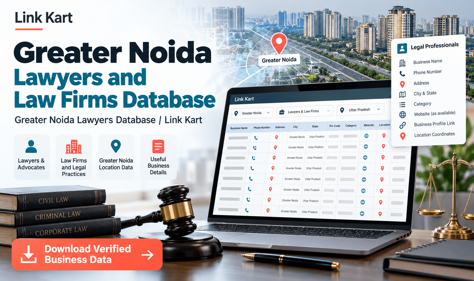 Greater Noida Lawyers Database | Link Kart