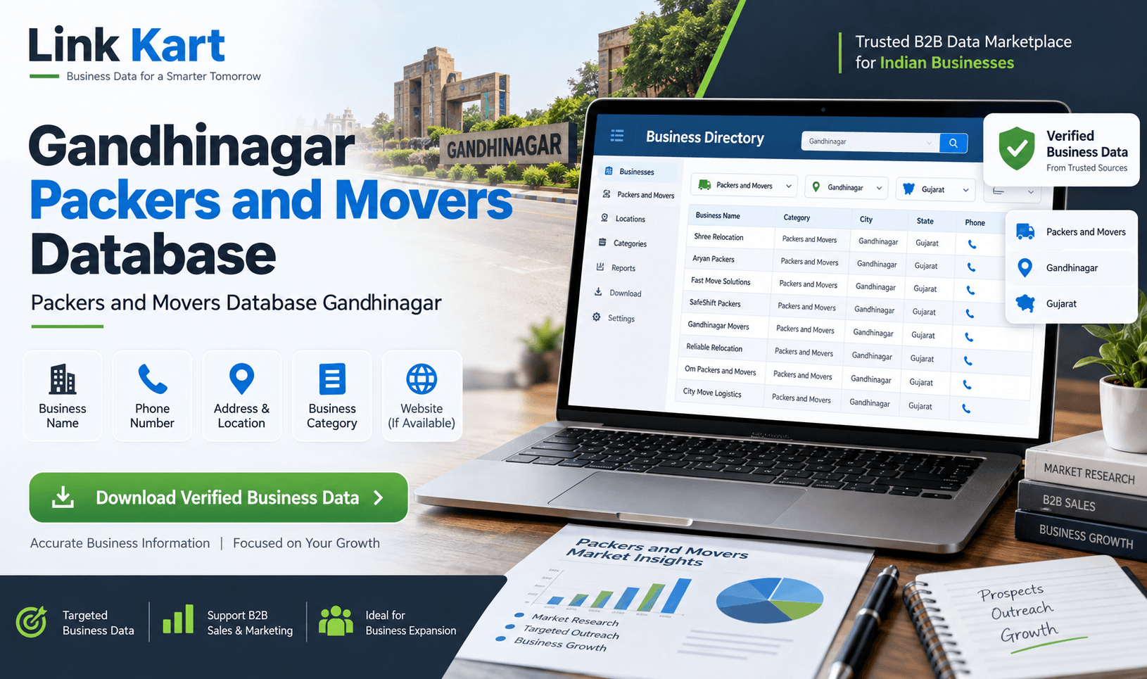 Packers and Movers in Gandhinagar