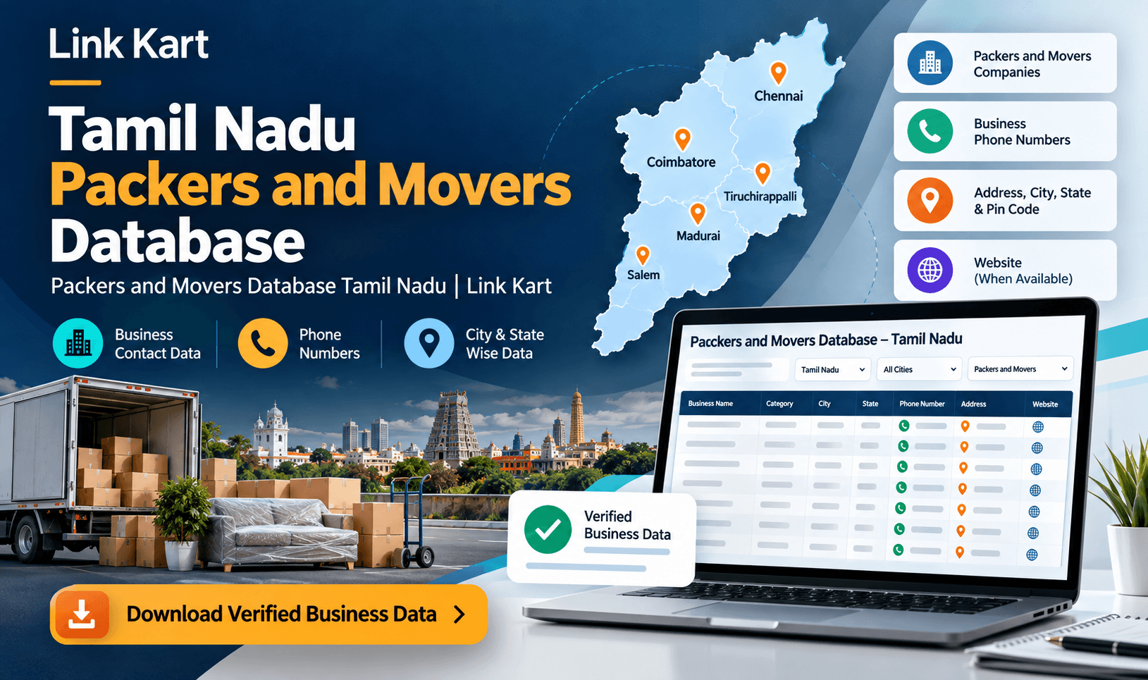 Packers and Movers in Tamil Nadu