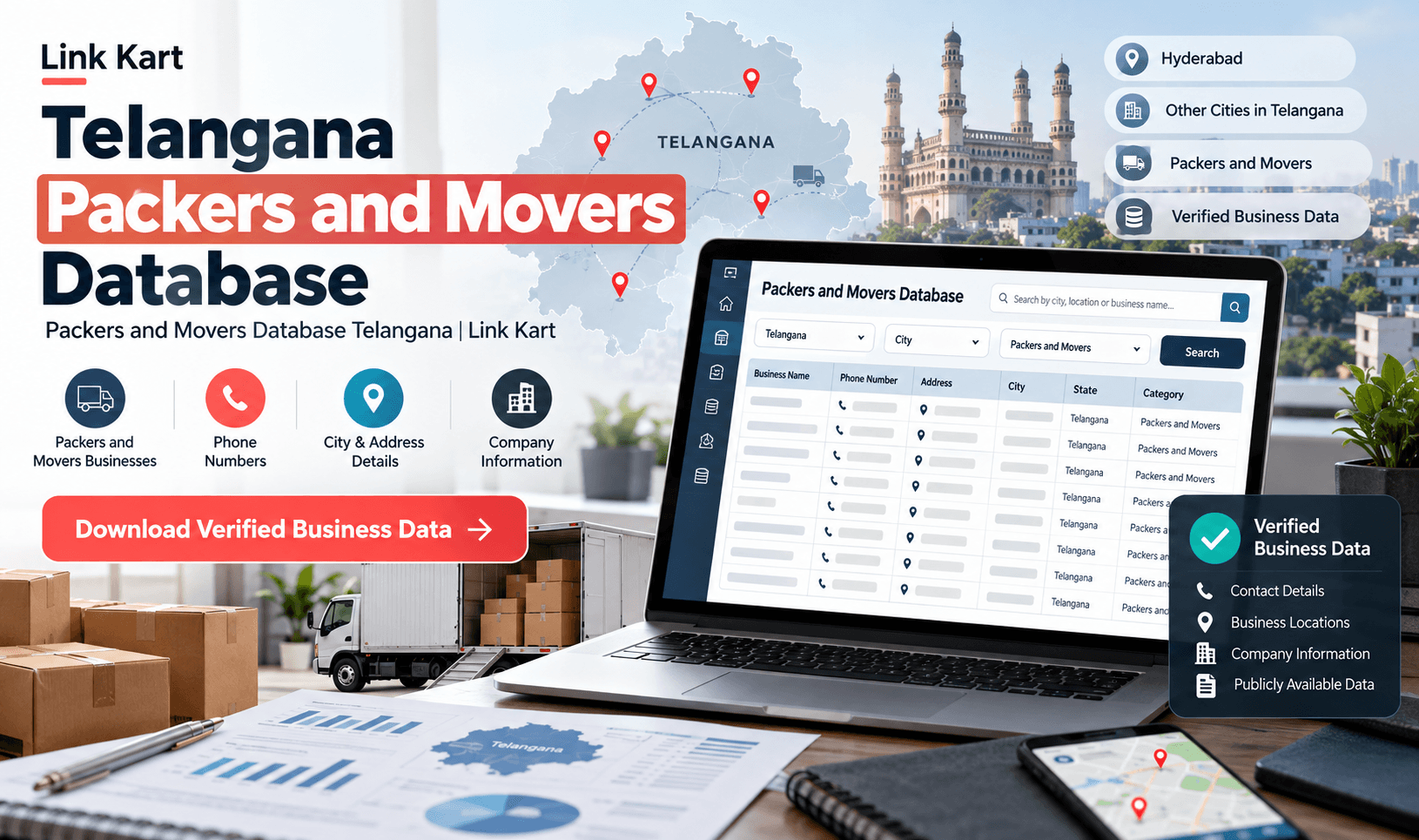 Packers and Movers in Telangana