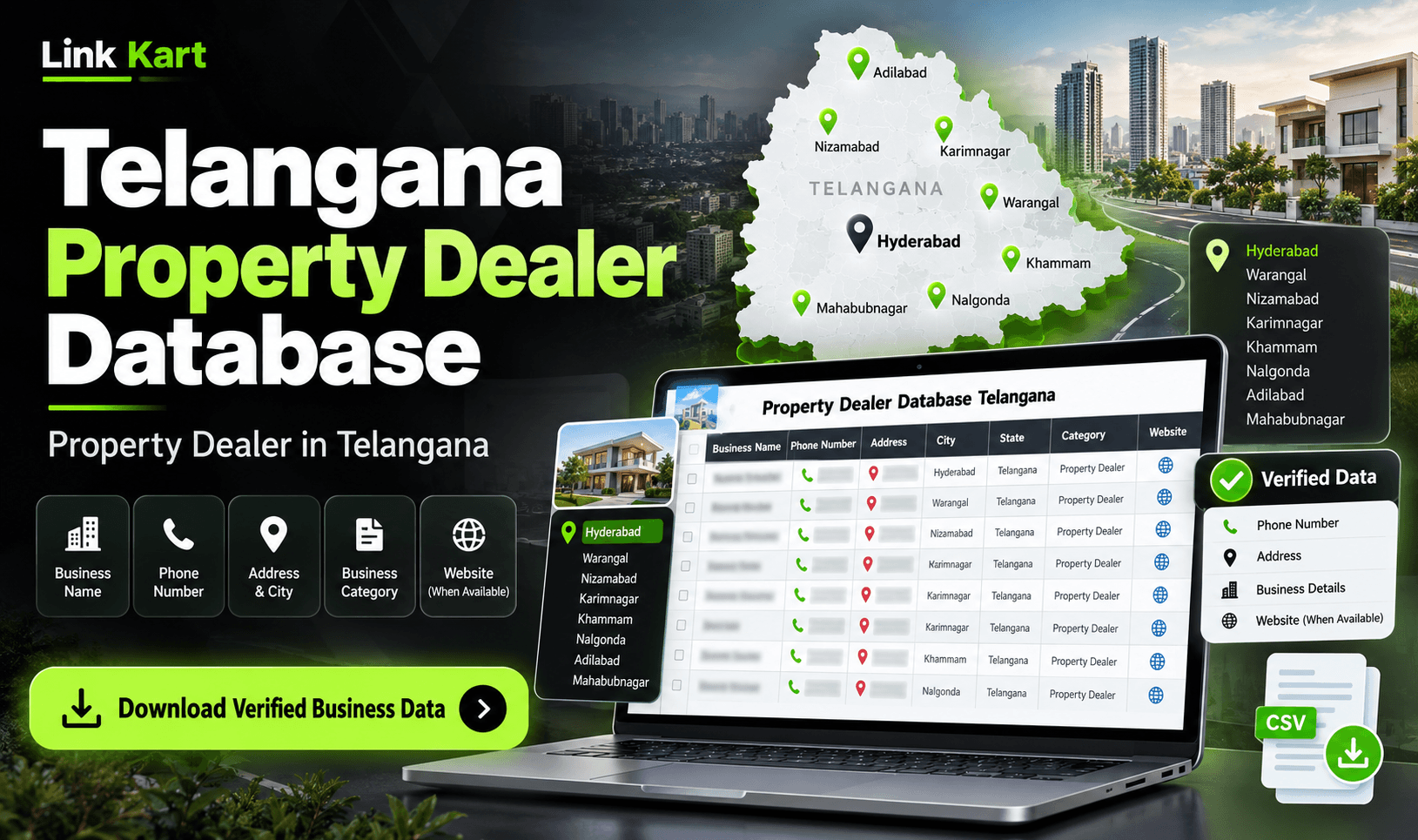 Property Dealer in Telangana