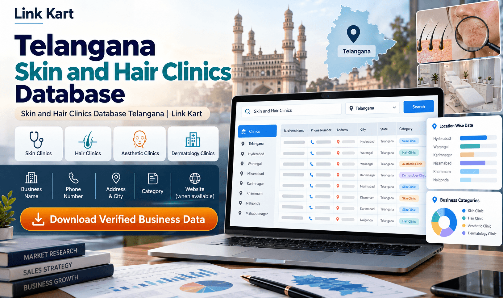 Skin and Hair Clinics in Telangana