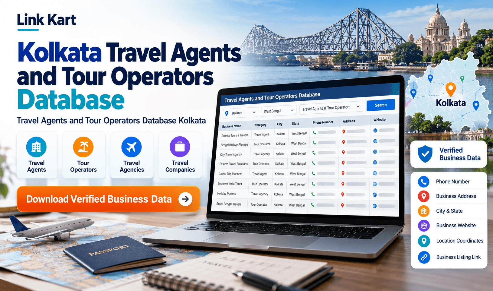 Travel Agents and Tour Operators in Kolkata