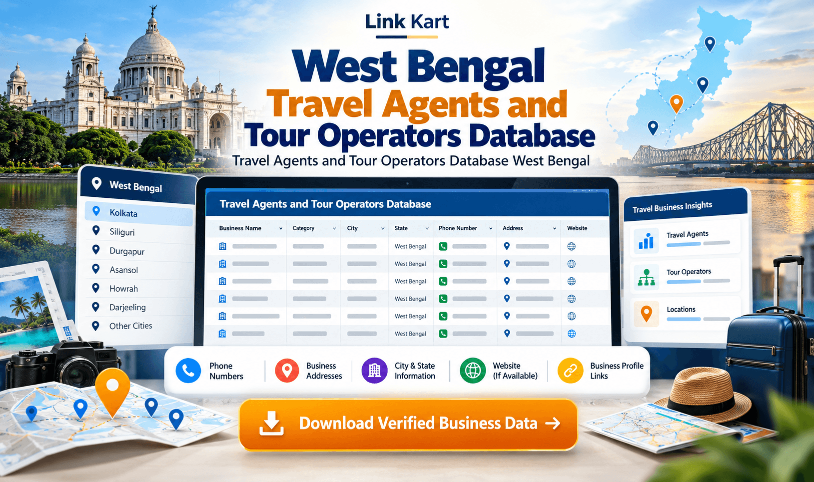 Travel Agents and Tour Operators in West Bengal