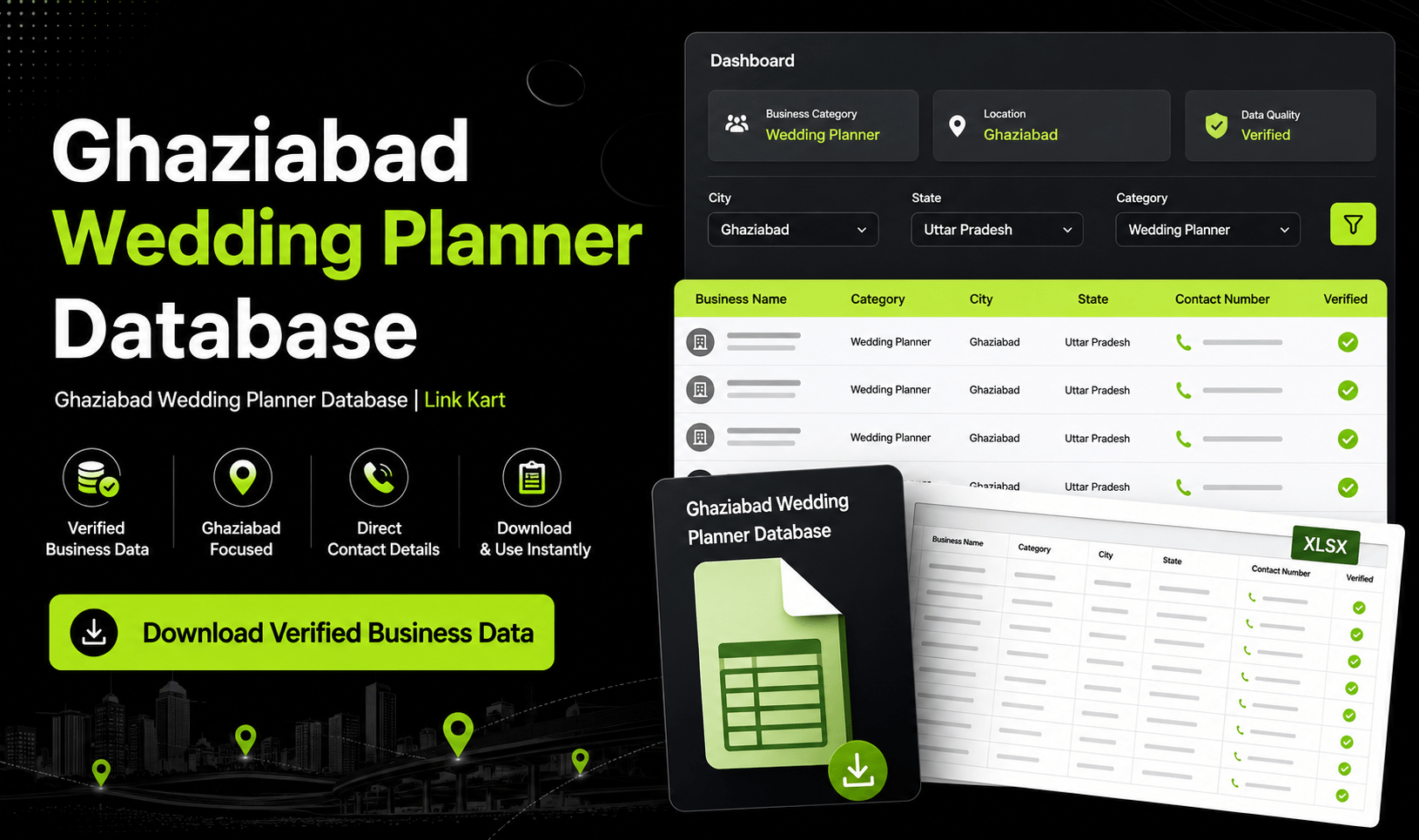 Ghaziabad Wedding Planner Database | Link Kart